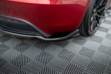 Rear Splitter (with vertical bars) V.2 Tesla Model 3 Project Highland(Facelift) - 0