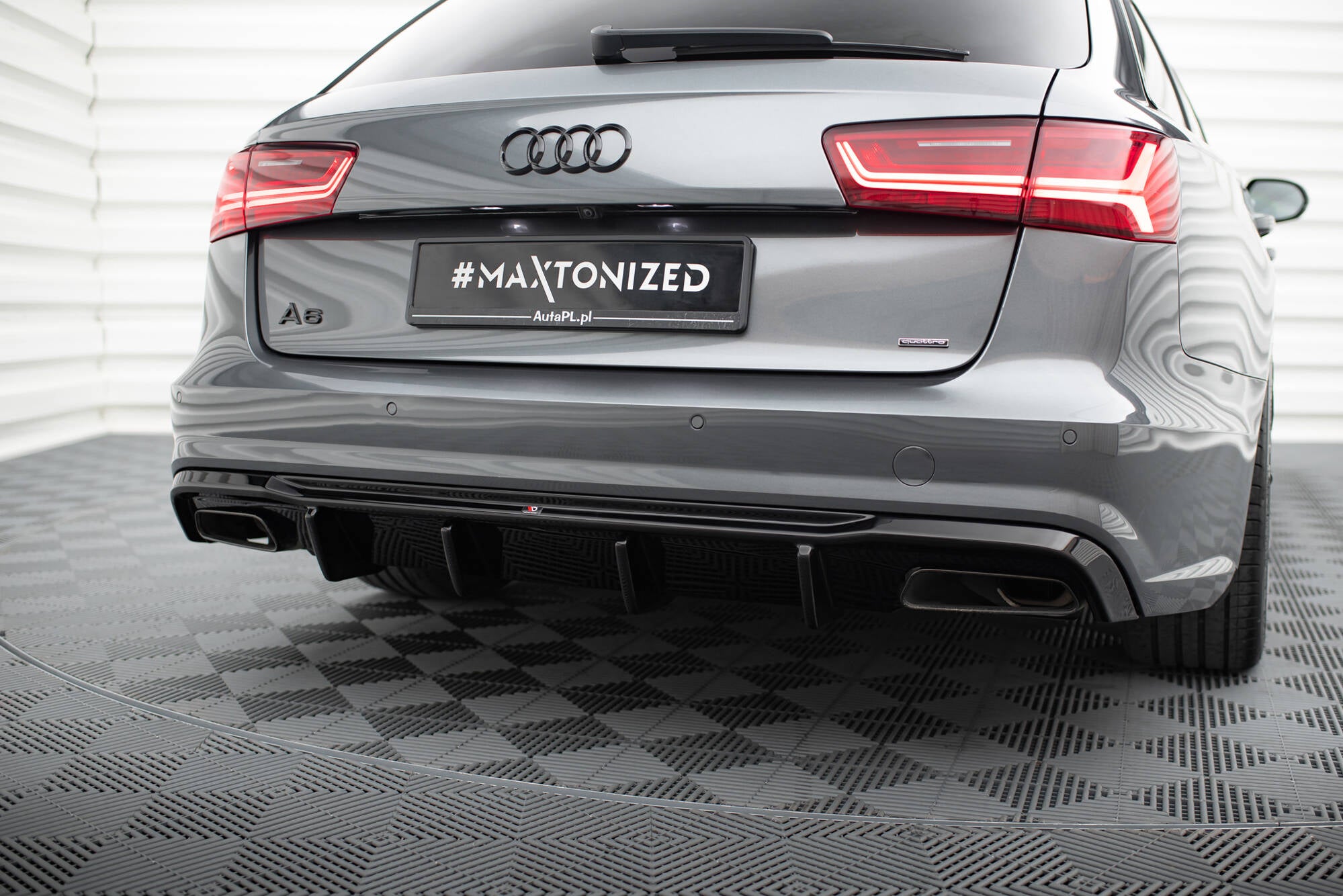 Rear Valance V.2 Audi A6 / A6 C7 S-line/ S6 C7 Facelift