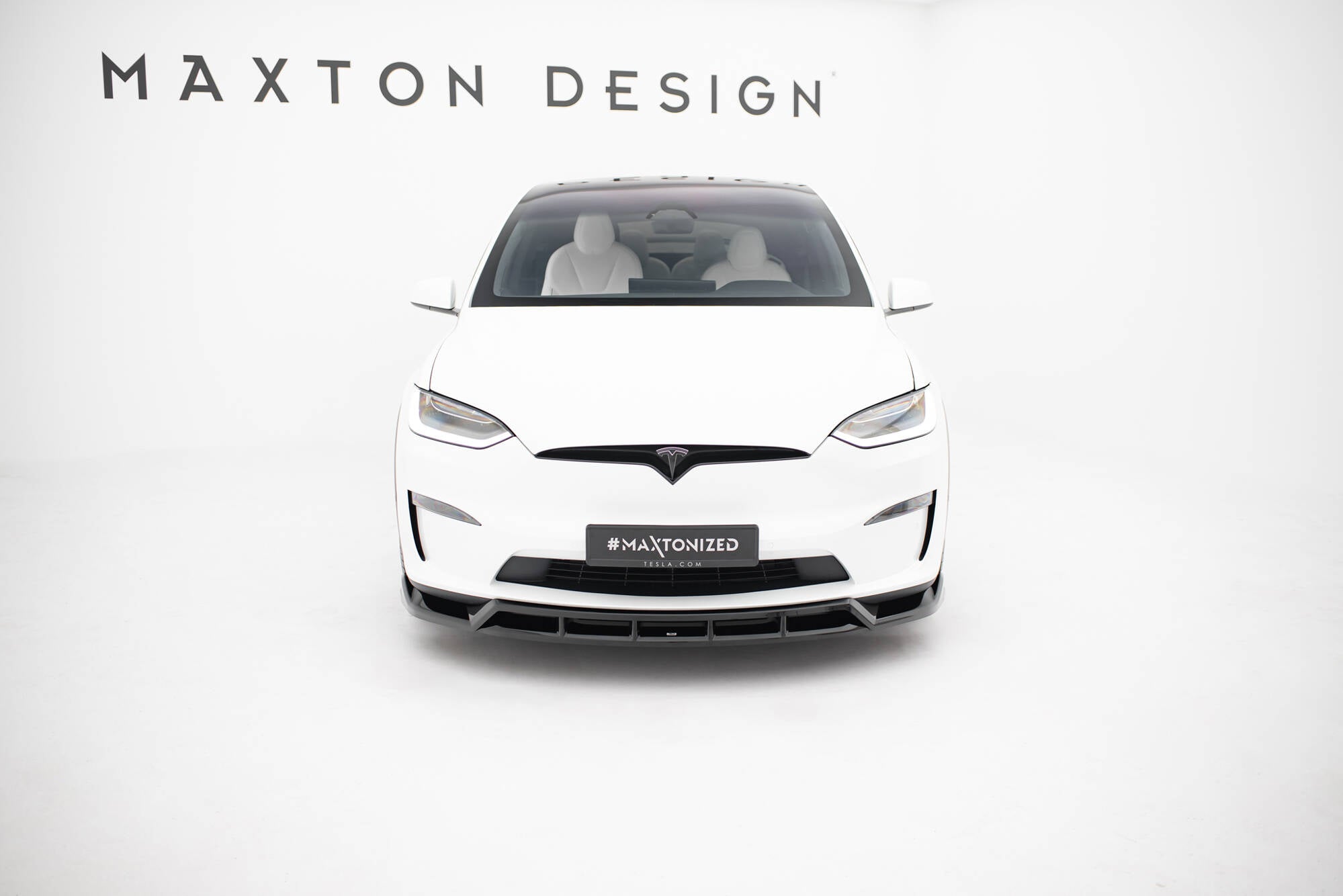 Front Splitter V.3 Tesla Model X Mk1 Facelift