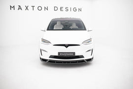 Front Splitter V.3 Tesla Model X Mk1 Facelift - 0