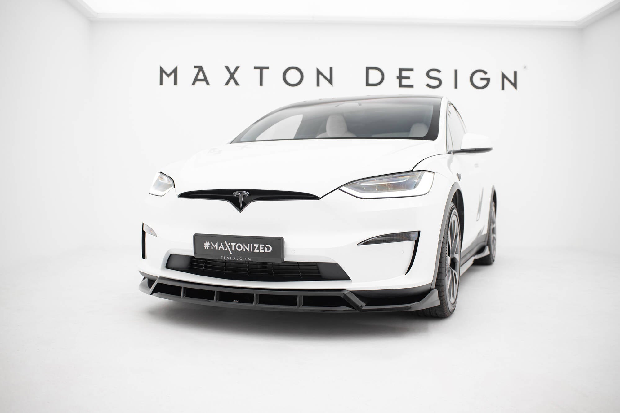 Front Splitter V.3 Tesla Model X Mk1 Facelift