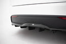 Rear Splitter (with vertical bars) V.2 Tesla Model X Mk1 Facelift-4