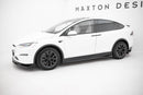 Side Skirts Diffusers V.2 Tesla Model X Mk1 Facelift-2