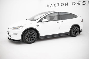 Side Skirts Diffusers V.2 Tesla Model X Mk1 Facelift - 0