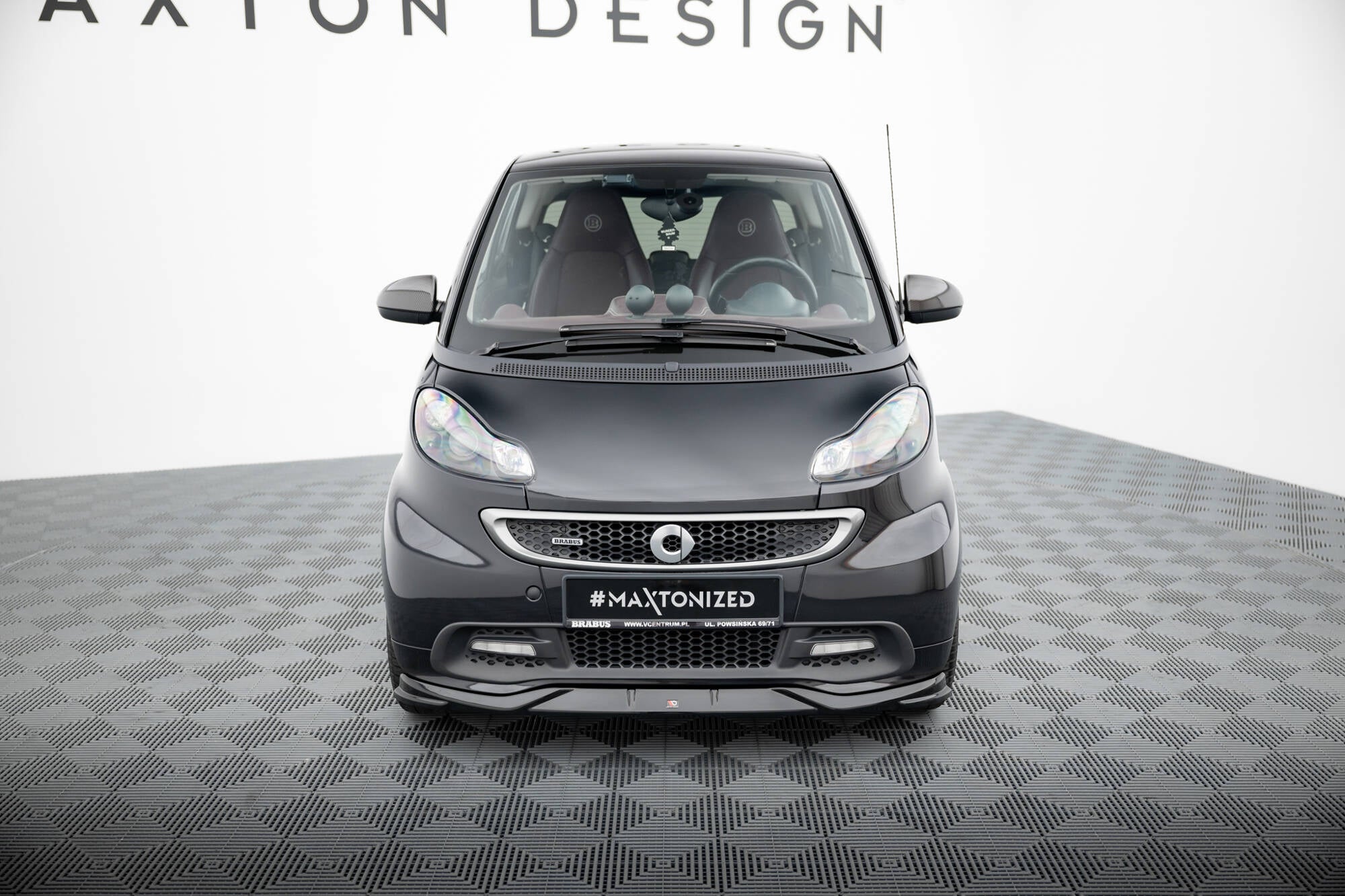 Front Splitter  Brabus Smart Fortwo C451 Facelift