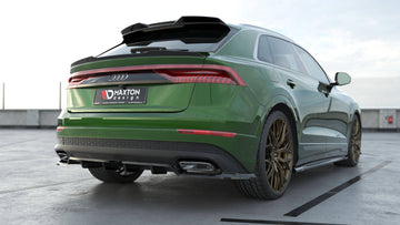 Rear Splitter (with vertical bars) Audi Q8 Mk1 Facelift - 0