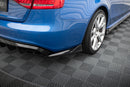 Rear Side Splitters V.2 Audi S4 Sedan B8-3