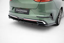 Rear Splitter (with vertical bars) Kia Proceed GT-Line Mk1 Facelift-2