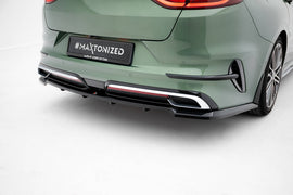 Rear Splitter (with vertical bars) Kia Proceed GT-Line Mk1 Facelift - 0