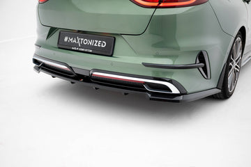 Rear Splitter (with vertical bars) Kia Proceed GT-Line Mk1 Facelift - 0