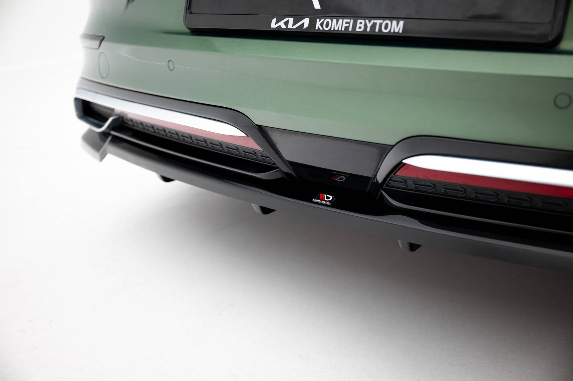 Rear Splitter (with vertical bars) Kia Proceed GT-Line Mk1 Facelift