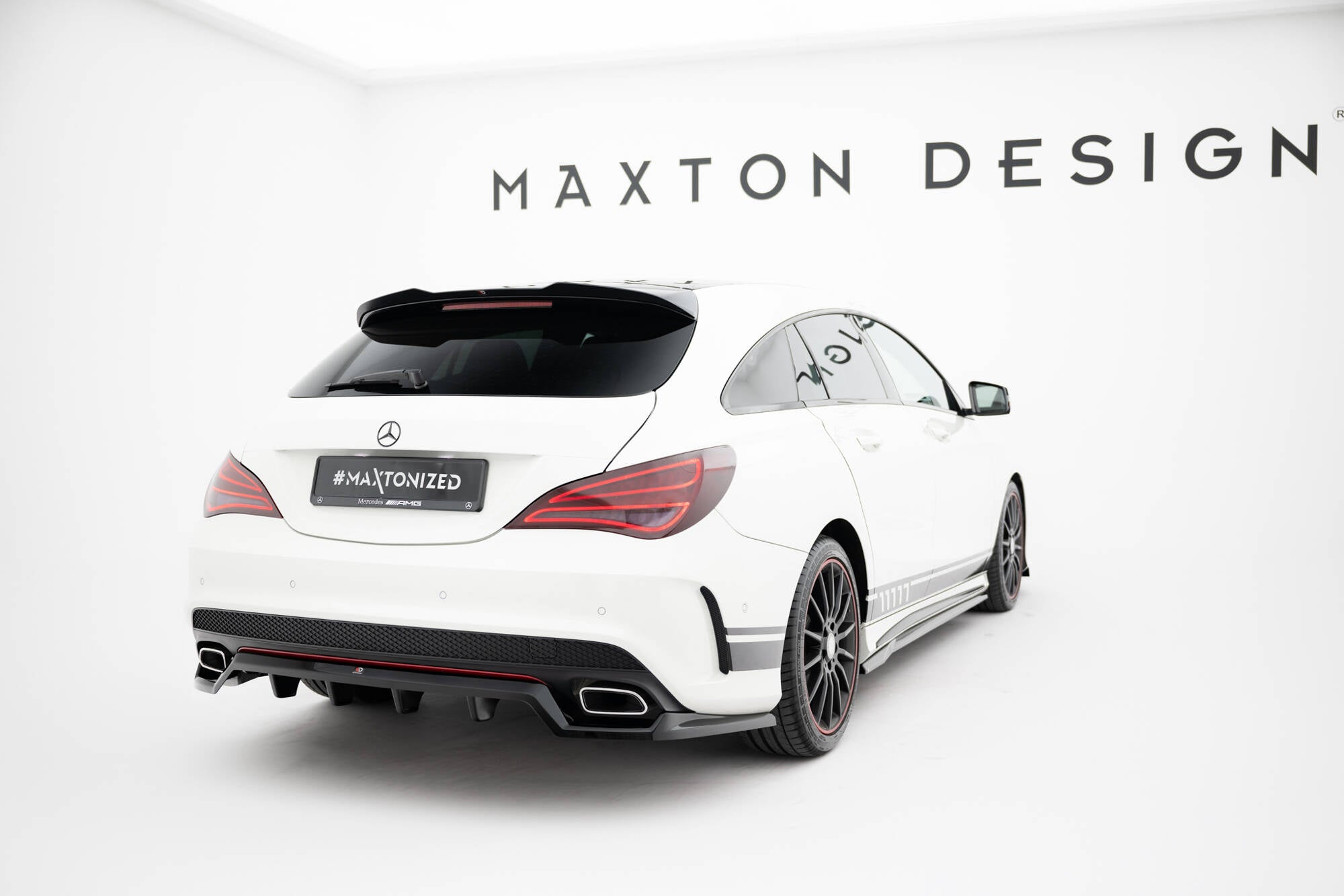 Rear Splitter (with vertical bars) Mercedes-Benz CLA AMG-Line C117