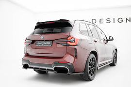 Rear Splitter (with vertical bars) BMW iX3 M-Pack G08 Facelift - 0