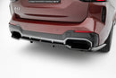 Rear Splitter (with vertical bars) BMW iX3 M-Pack G08 Facelift-3