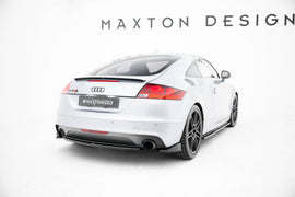 Central Rear Splitter for Audi TT S-Line 8J Facelift - 0