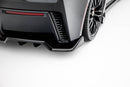 Central Rear Splitter (with vertical bars) Chevrolet Corvette Z06 C7-4