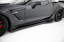 Side Skirts Diffusers Chevrolet Corvette Z06 C7-3