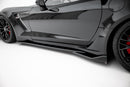 Side Skirts Diffusers Chevrolet Corvette Z06 C7-4