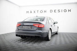Rear Valance Audi A4 B8 Facelift (Version with dual exhausts on both sides) - 0