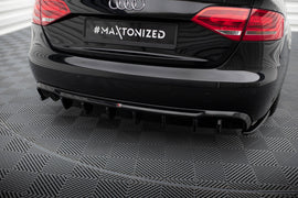 Rear Valance Audi A4 B8 (Single side dual exhaust version) - 0
