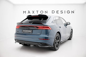 Rear Splitter (with vertical bars) Audi Q8 Mk1 - 0