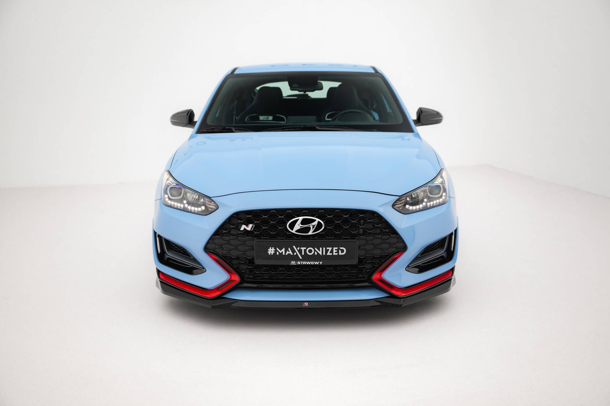 Front Splitter V.1 Hyundai Veloster N Mk2