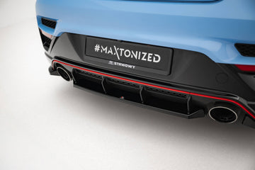 Central Rear Splitter for Hyundai Veloster N Mk2 - 0