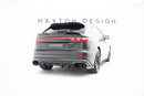 Rear Splitter (with vertical bars) V.2 Audi SQ8 / Q8 S-Line Mk1 Facelift-7