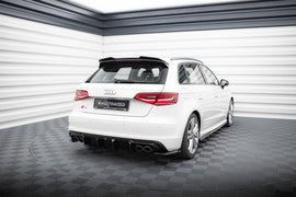 Rear Side Splitters Audi S3 Sportback 8V - 0
