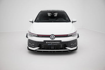 Front Splitter V.2 Volkswagen Golf GTI / GTE / R-Line Mk8 Facelift - 0
