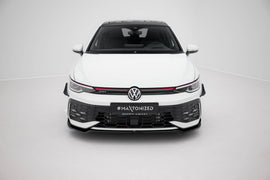 Front Splitter V.3 Volkswagen Golf GTI / GTE / R-Line Mk8 Facelift - 0