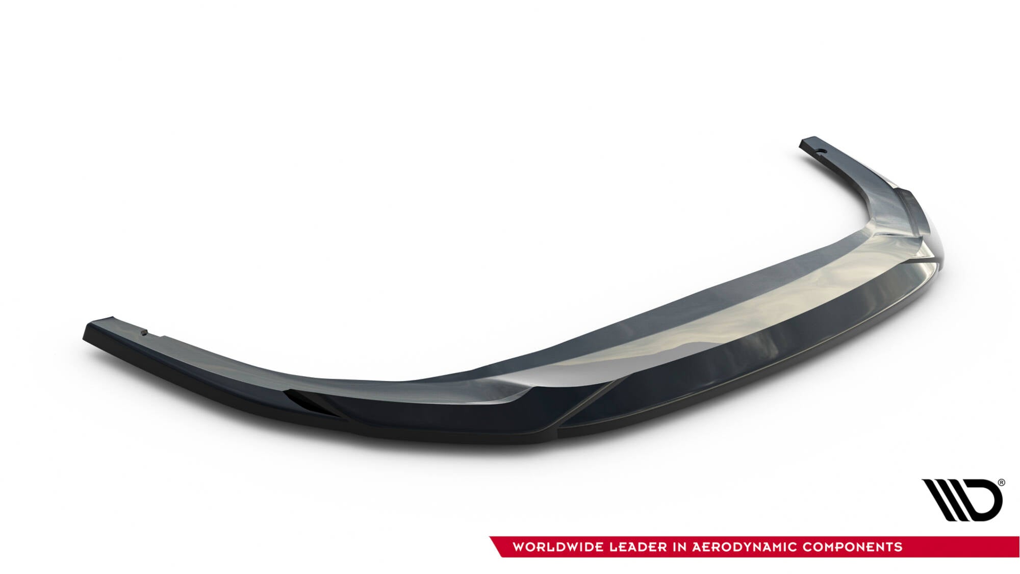 Front Splitter V.4 Volkswagen Golf GTI / GTE / R-Line Mk8 Facelift