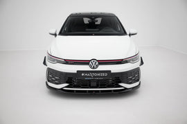 Front Splitter V.5 Volkswagen Golf GTI / GTE / R-Line Mk8 Facelift - 0