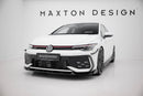 Front Splitter V.2 + Flaps Volkswagen Golf GTI / GTE / R-Line Mk8 Facelift-3