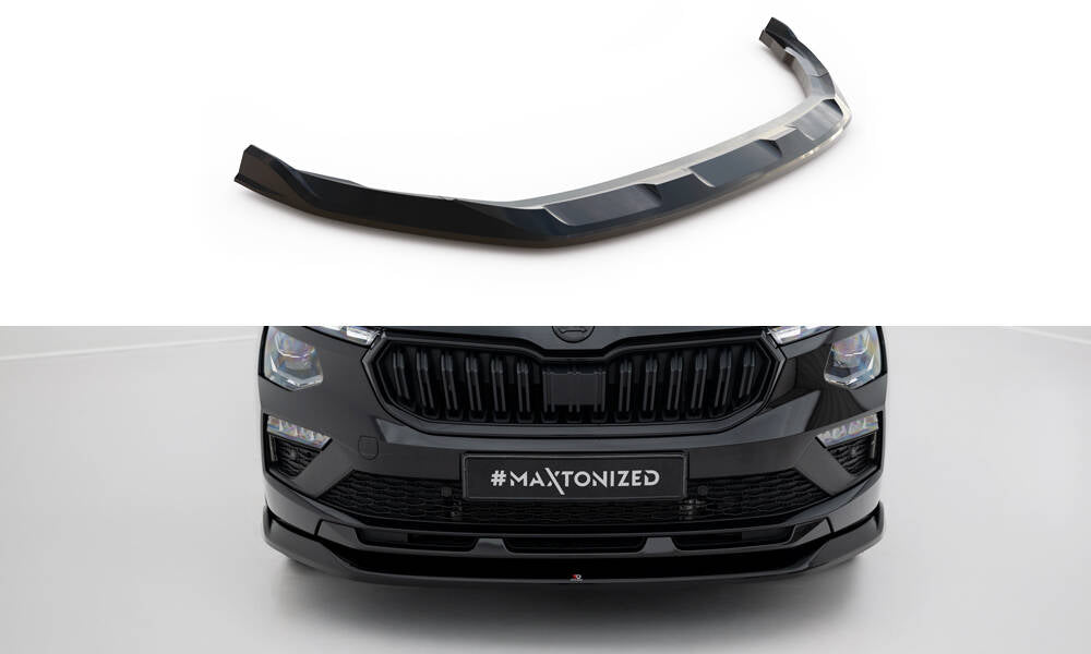 Front Splitter V.1 Skoda Kamiq Monte Carlo Mk1 Facelift