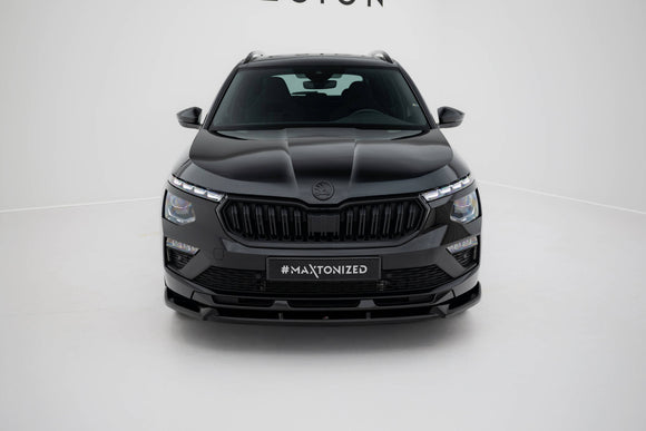 Front Splitter V.2 Skoda Kamiq Monte Carlo Mk1 Facelift