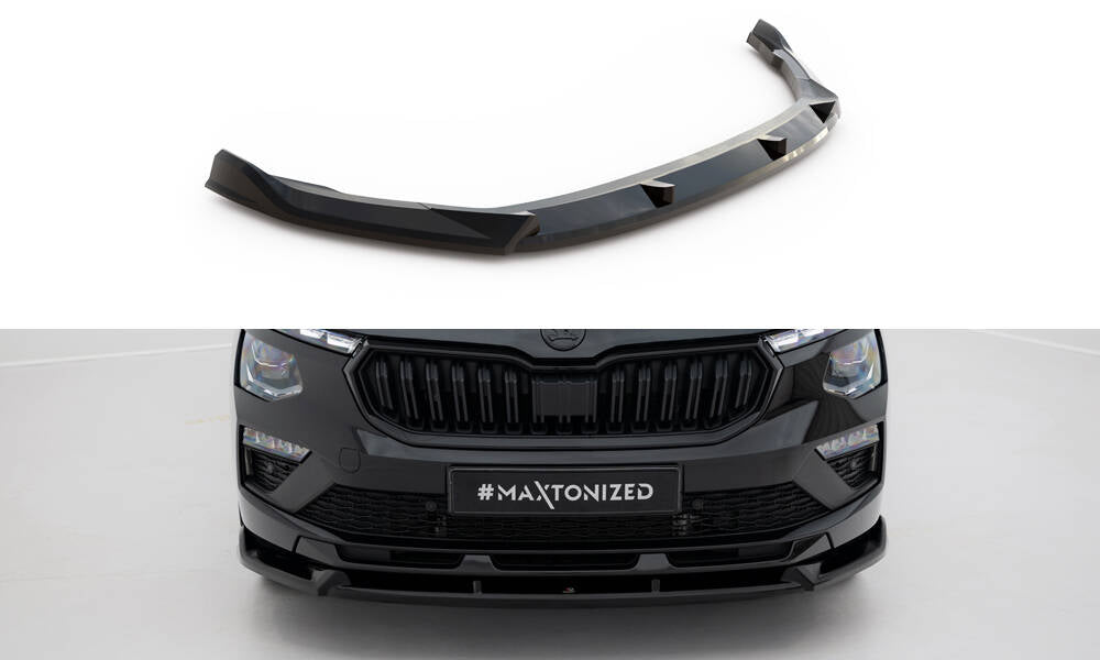 Front Splitter V.2 Skoda Kamiq Monte Carlo Mk1 Facelift