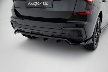 Rear Splitter (with vertical bars) Skoda Kamiq Monte Carlo Mk1 Facelift - 0