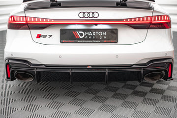 Rear Valance Audi RS7 C8  (Version with towbar) - 0
