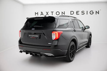 Rear Splitter (with vertical bars) Ford Explorer XLT Mk6 - 0