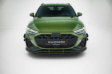 Front Splitter V.1 Audi S3 Sportback / A3 S-line Sportback  8Y Facelift - 0
