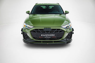 Front Splitter V.2 Audi S3 Sportback / A3 S-line Sportback  8Y Facelift - 0