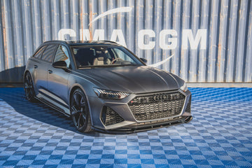 Side Skirts Diffusers V.1 Audi RS6 C8 - 0