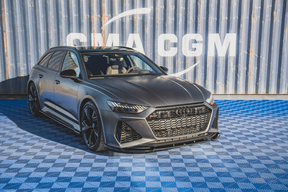 Side Skirts Diffusers V.1 Audi RS6 C8