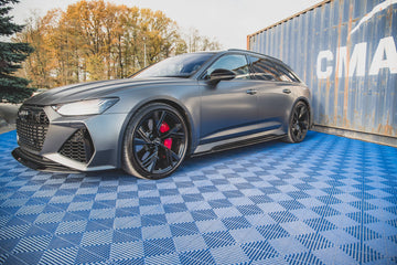 Side Skirts Diffusers V.2 Audi RS6 C8 - 0