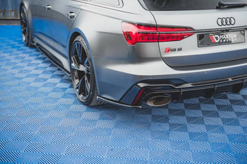 Rear Side Splitters V.2 Audi RS6 C8 - 0