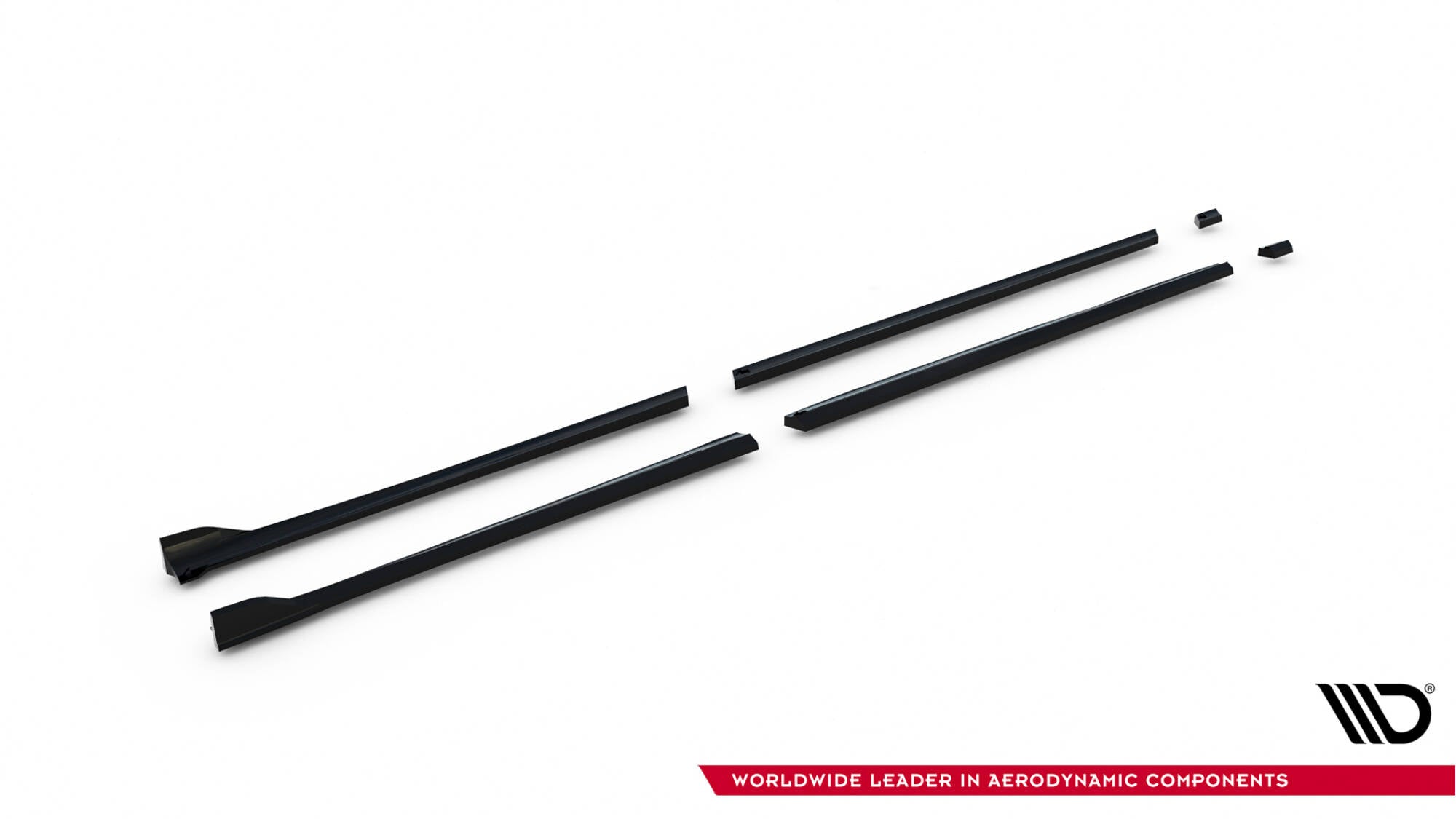 Side Skirts Diffusers Mercedes-Benz V-Class Long AMG-Line W447 Facelift 2