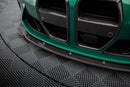 Prepreg Carbon Fiber Front Splitter V.2 BMW M3 Sedan / Touring G80 / G81-4