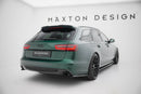 Rear Side Splitters V.2 Audi A6 S-line Avant C7-3