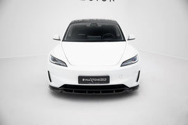Front Splitter V.2 Tesla Model 3 Performance Mk1 Facelift - 0